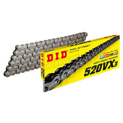 525VX3  S&S  -124 ZB  PRO STREET  X-RING  SILVER