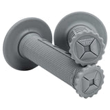 Fly Racing Control Grips - Half Waffle - Grey