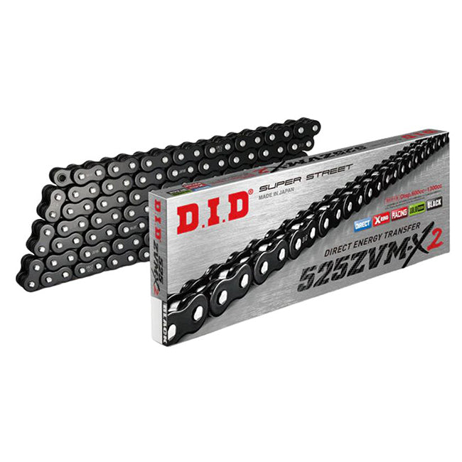 525ZVM-X2  BLK  -122 ZB  SUPER STREET  X-RING  BLACK