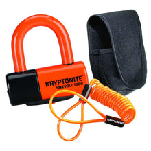 Kryptonite Disc Lock - Evolution Disc Lock - Orange with Pouch