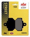 SBS FRICTION - Ceramic Front / Rear Brake Pads - 610HF-