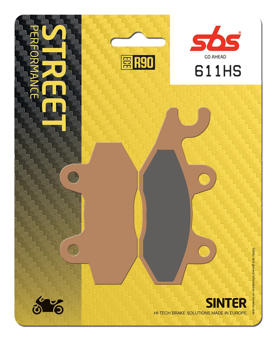 SBS FRICTION - Sinter Front Brake Pads (SBS 197) - 611HS-