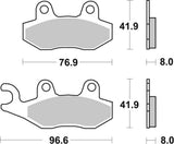 SBS FRICTION - Sinter Rear Brake Pads (SBS 197) - 611LS-