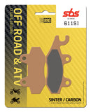 SBS FRICTION - Sinter Front / Rear Off Road Brake Pads (SBS 197) - 611SI-