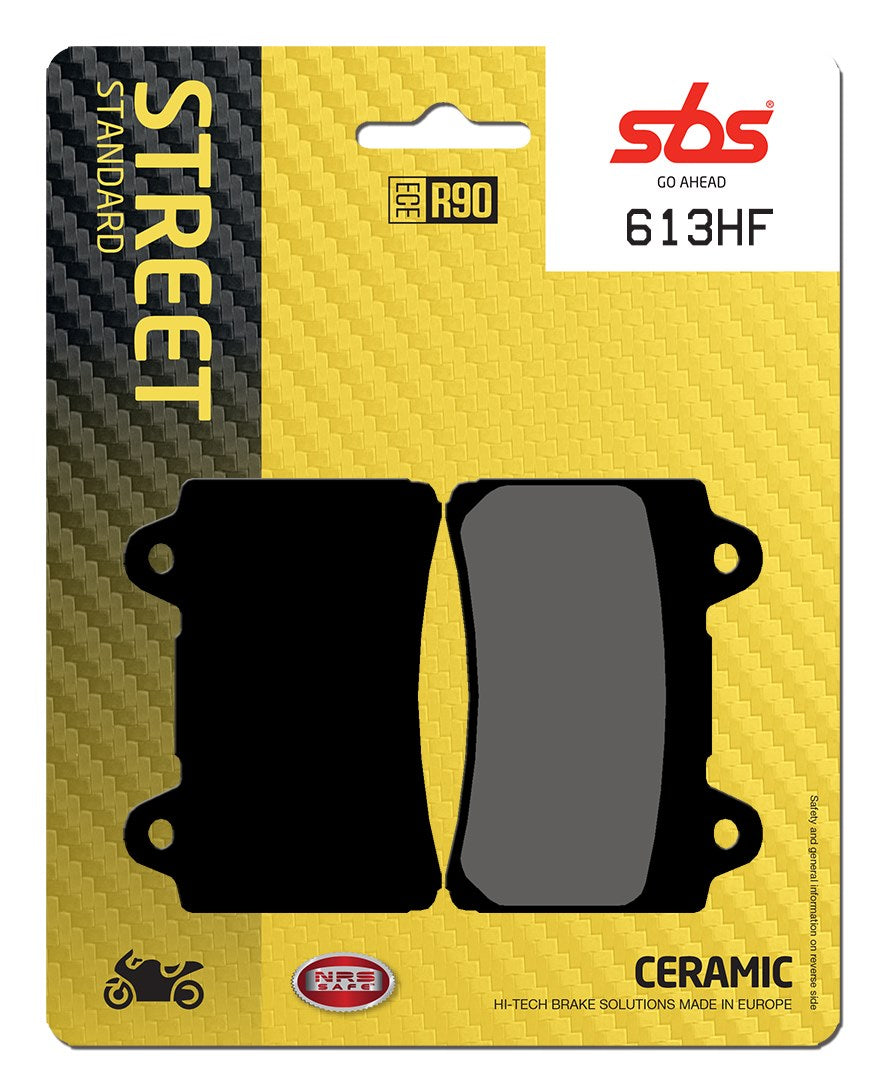 SBS FRICTION - Ceramic Front Brake Pads - 613HF-