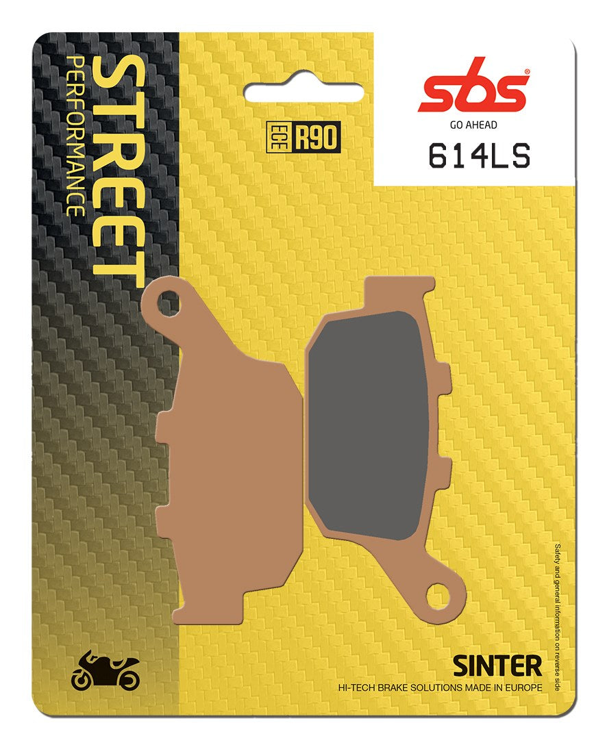 SBS FRICTION - Sinter Rear Brake Pads (SBS 161) - 614LS-