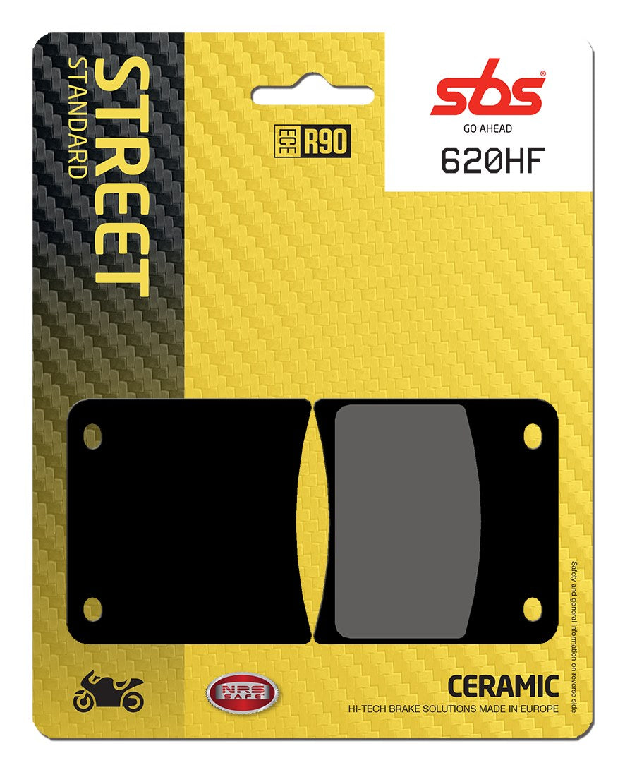 SBS FRICTION - Ceramic Front / Rear Brake Pads - 620HF-