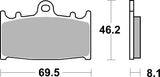 SBS FRICTION - Ceramic Front Brake Pads - 631HF-