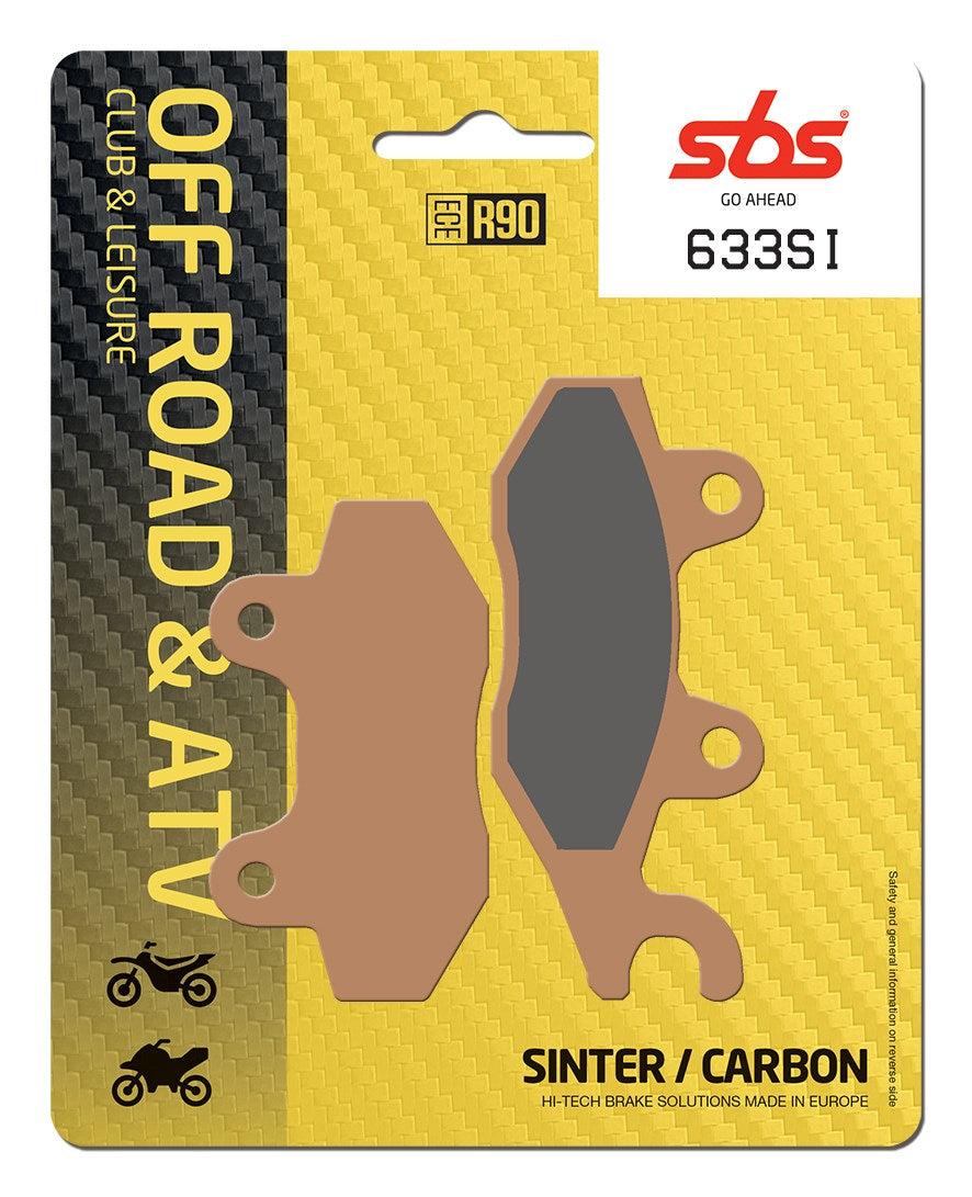 SBS FRICTION - Sinter Off Road Rear Brake Pads - 633SI-