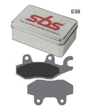 SBS FRICTION - Dual Sinter Front Racing Brake Pads - Moto2, 3 & WSBK SPEC (SBS 134) - 638DS-