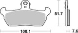 SBS FRICTION - Ceramic Front Brake Pads - 641HF-