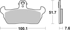 SBS FRICTION - Ceramic Front Brake Pads - 641HF-