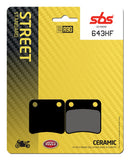 SBS FRICTION - Ceramic Front / Rear Brake Pads - 643HF-