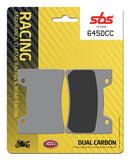 SBS FRICTION - Dual Carbon Classic Front Brake Pads (Track Use) - 645DCC-