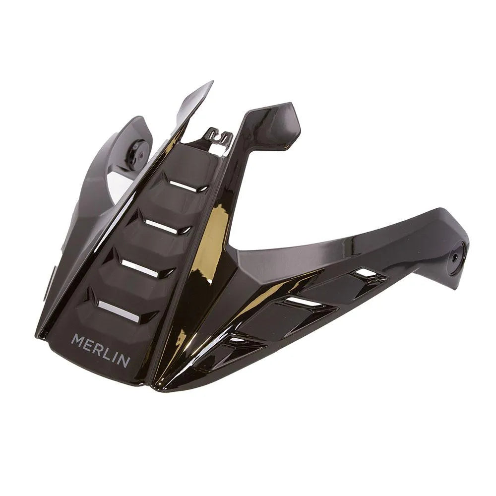 Merlin Torres Helmet Spares Peak Gloss Black - 65-990-07