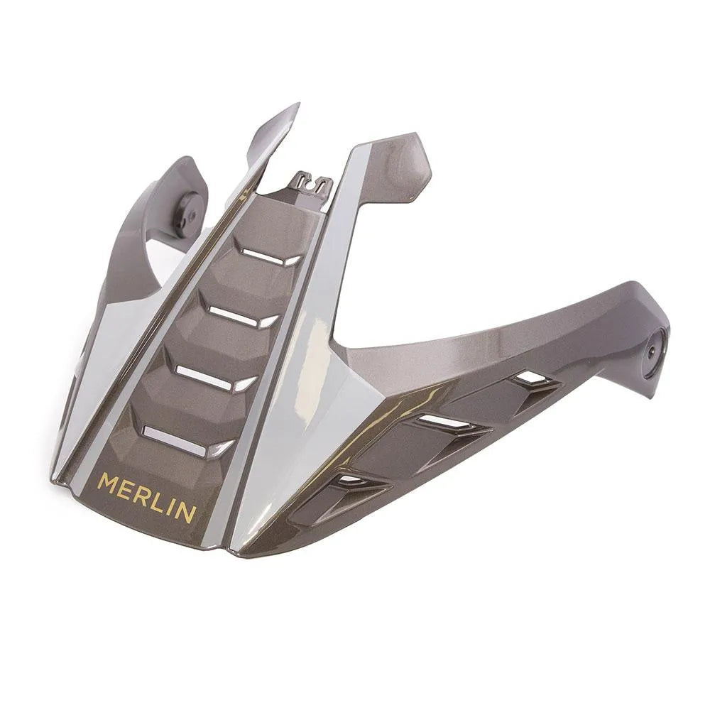 Merlin Torres Helmet Spares Peak Speed Grey - 65-990-10