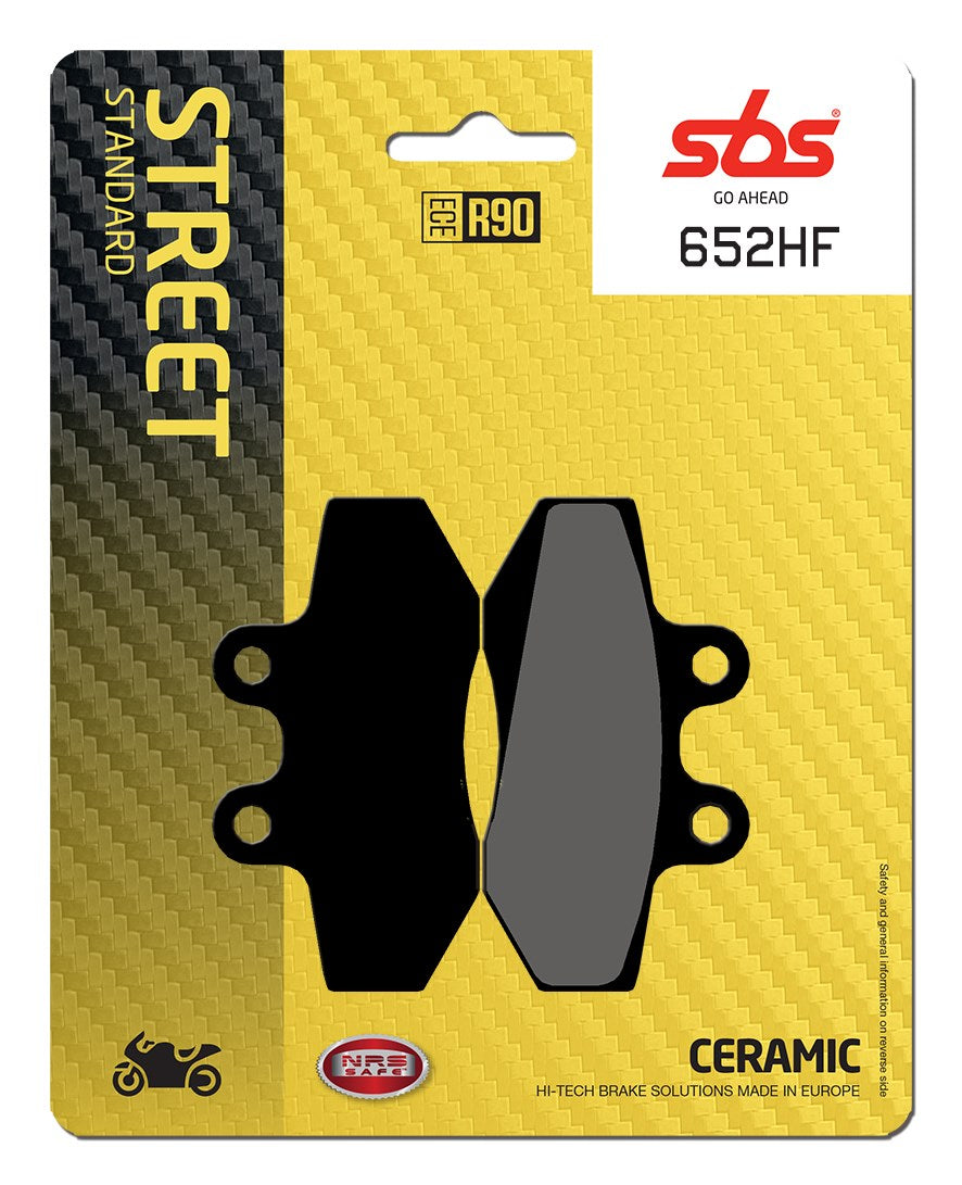 SBS FRICTION - Ceramic Front Brake Pads (SBS 148) - 652HF-