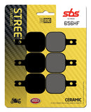 SBS FRICTION - Ceramic Front / Rear Brake Pads - 656HF-