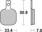 SBS FRICTION - Carbon Tech Racing Rear Brake Pads - 656RQ-