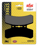 SBS FRICTION - Ceramic Front Brake Pads - 658HF-