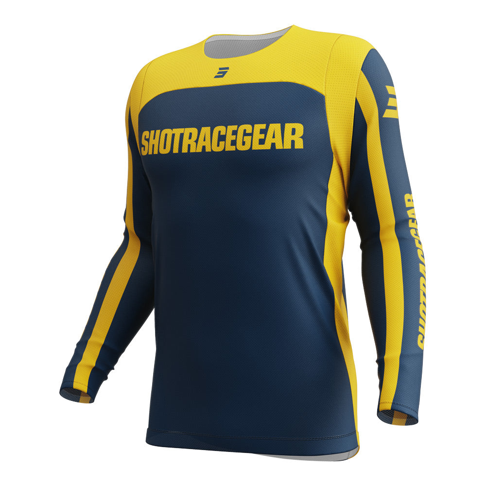 Shot Contact Mythic Jersey Blue/Yellow XL - 66-5111-11