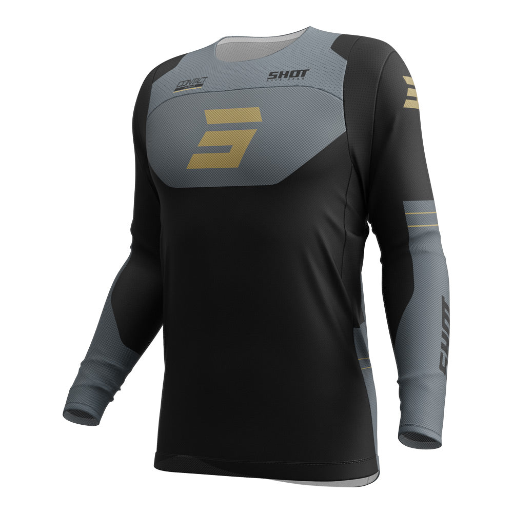 Shot Contact Shield Jersey Gold Medium - 66-5113-09
