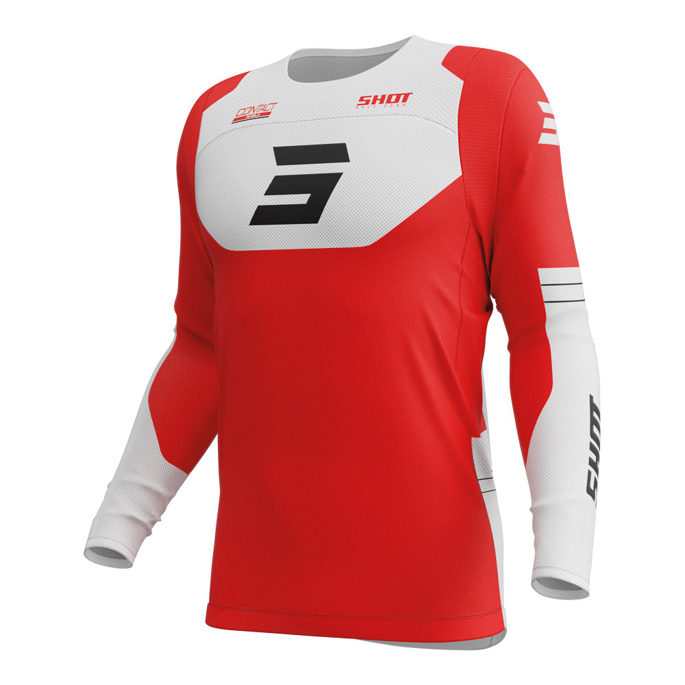 Shot Contact Shield Jersey Red Medium - 66-5116-09