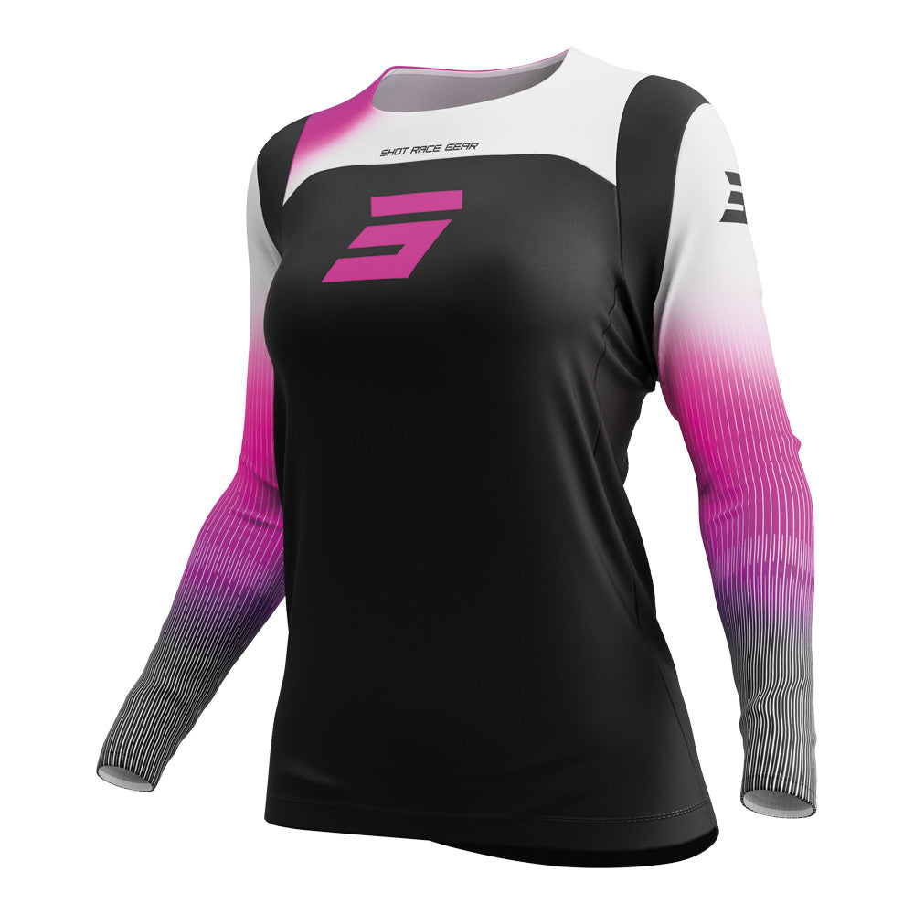 Shot Contact Hera Ladies Jersey Pink Medium - 66-5118-09