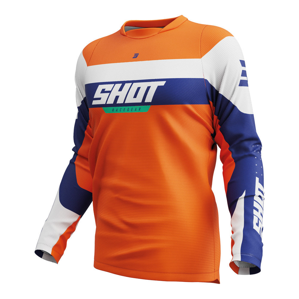Shot Devo League Jersey Orange Medium - 66-5123-09
