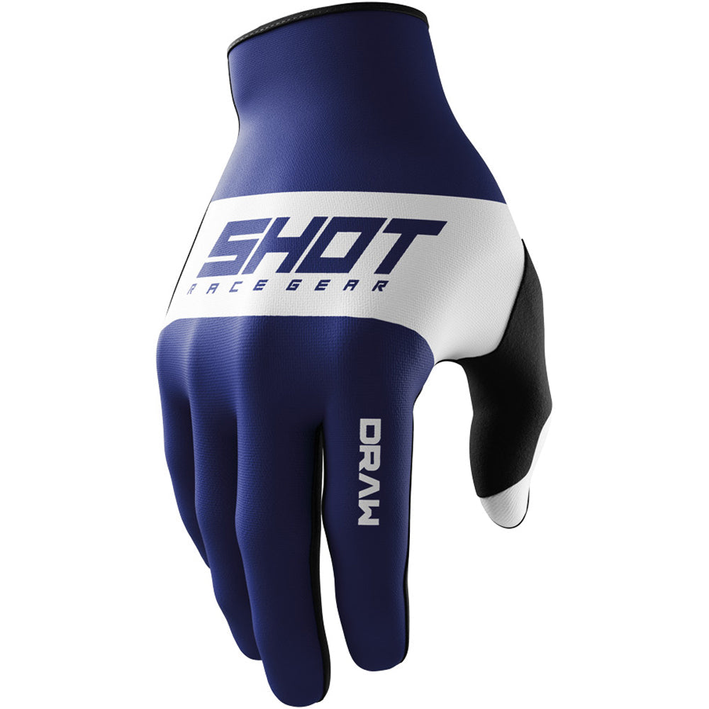 Shot Draw Sky Gloves Blue 10 (Large) - 66-5141-10