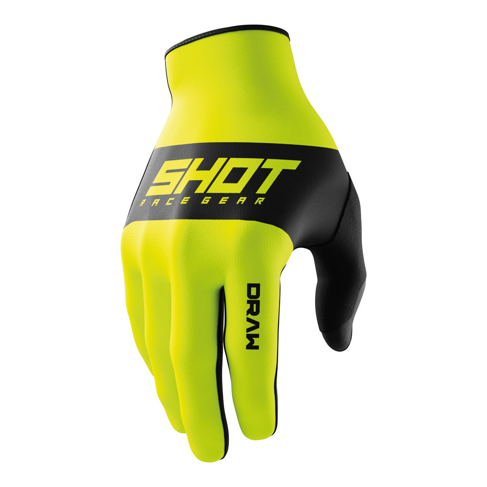 Shot Draw Sky Gloves Neon Yellow 11 (XL) - 66-5143-11