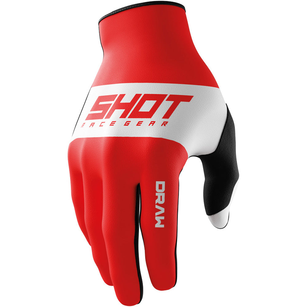Shot Draw Sky Gloves Red 12 (2XL) - 66-5145-12