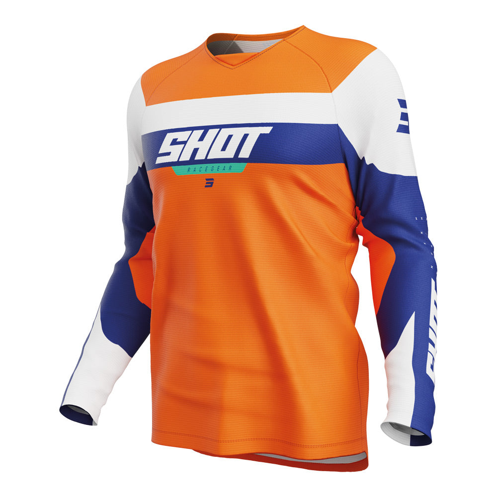 Shot Draw Kid League Jersey Orange 12/13 - 66-5304-05