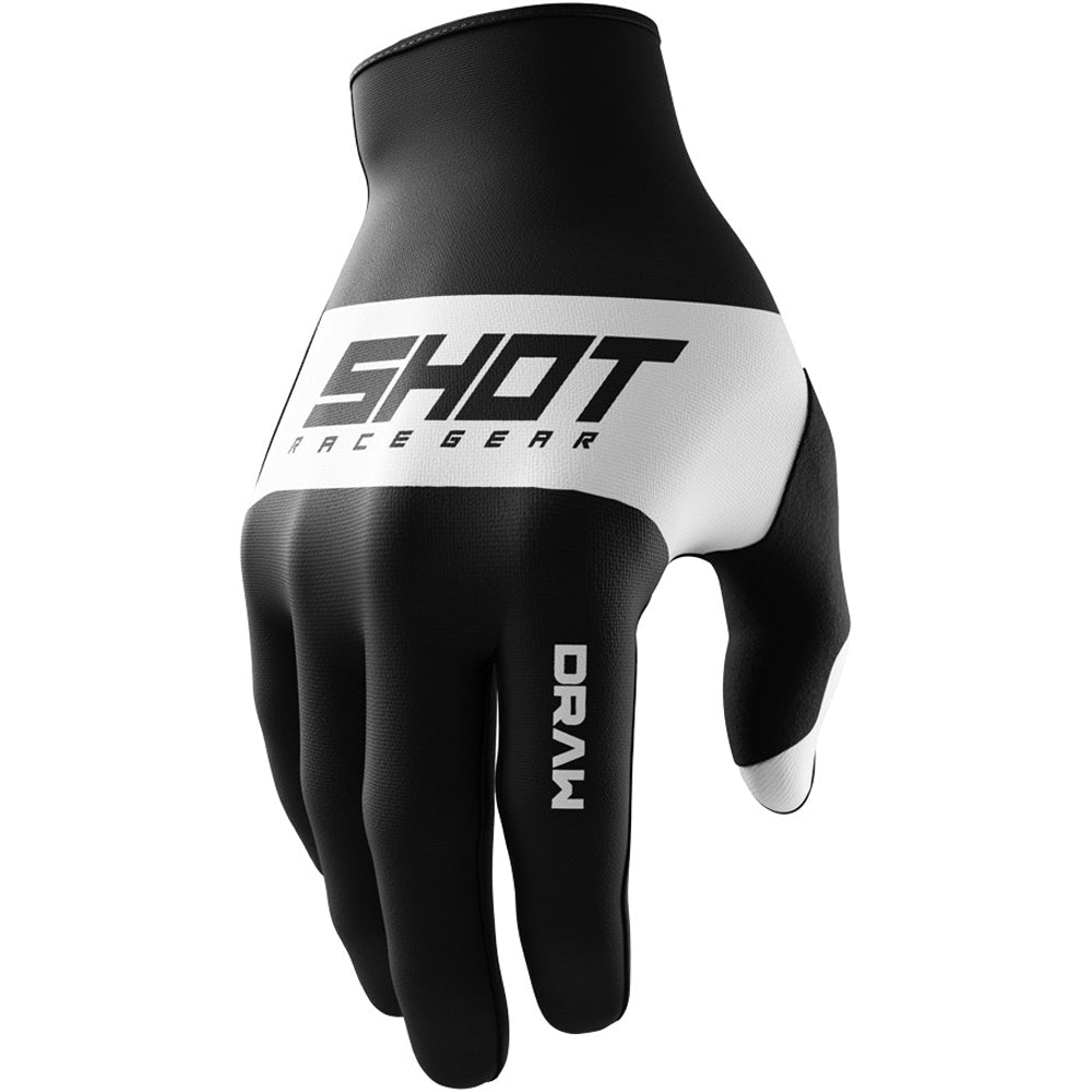 Shot Draw Kid Sky Gloves Black 6/7 - 66-5306-22