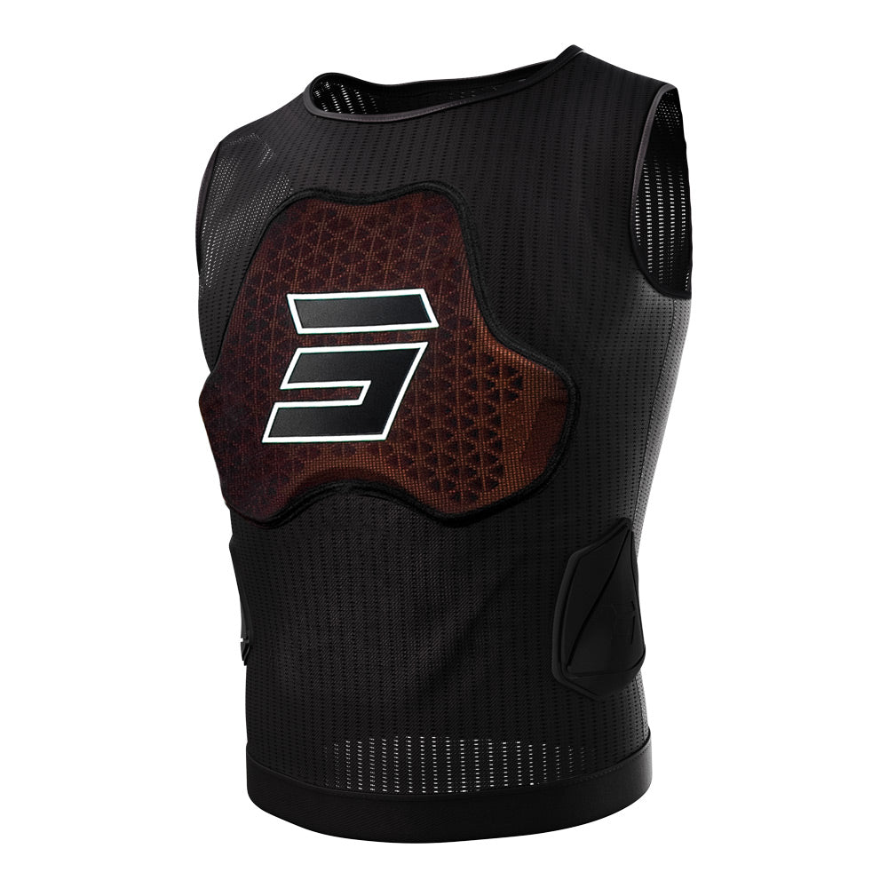 Shot Race D3O® Body Armour Black Large - 66-5502-03