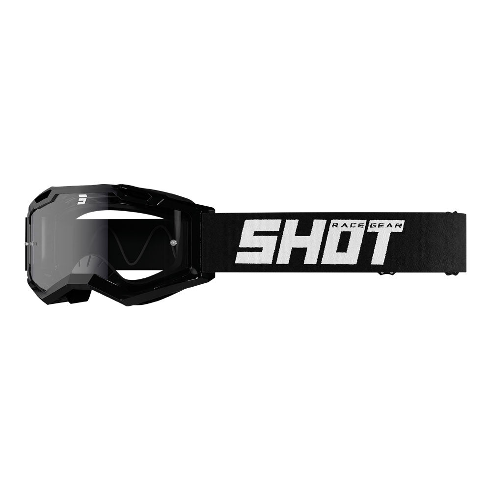 Shot Rocket Kid 2.0 Goggles Solid Black Glossy - 66-5602-01