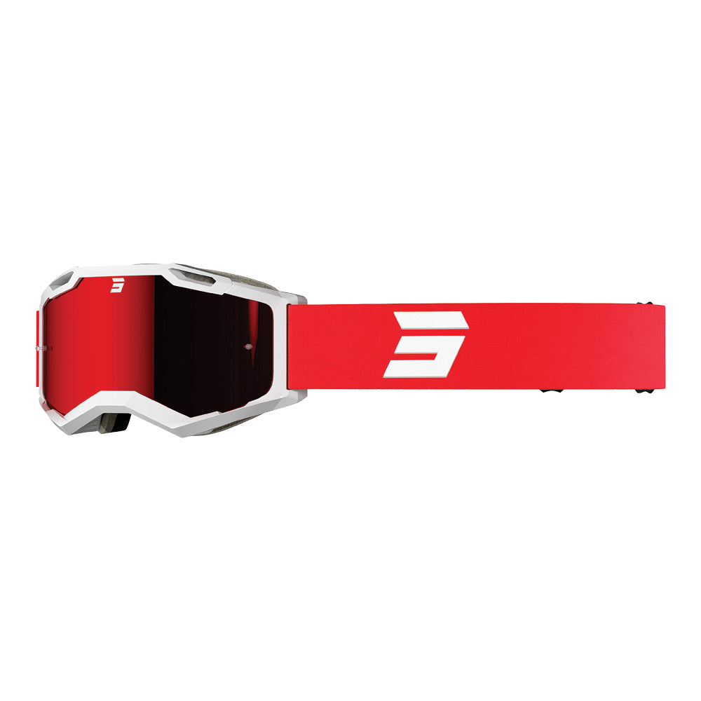 Shot Iris 2.0 Goggles Tech White/Red Glossy - 66-5611-03