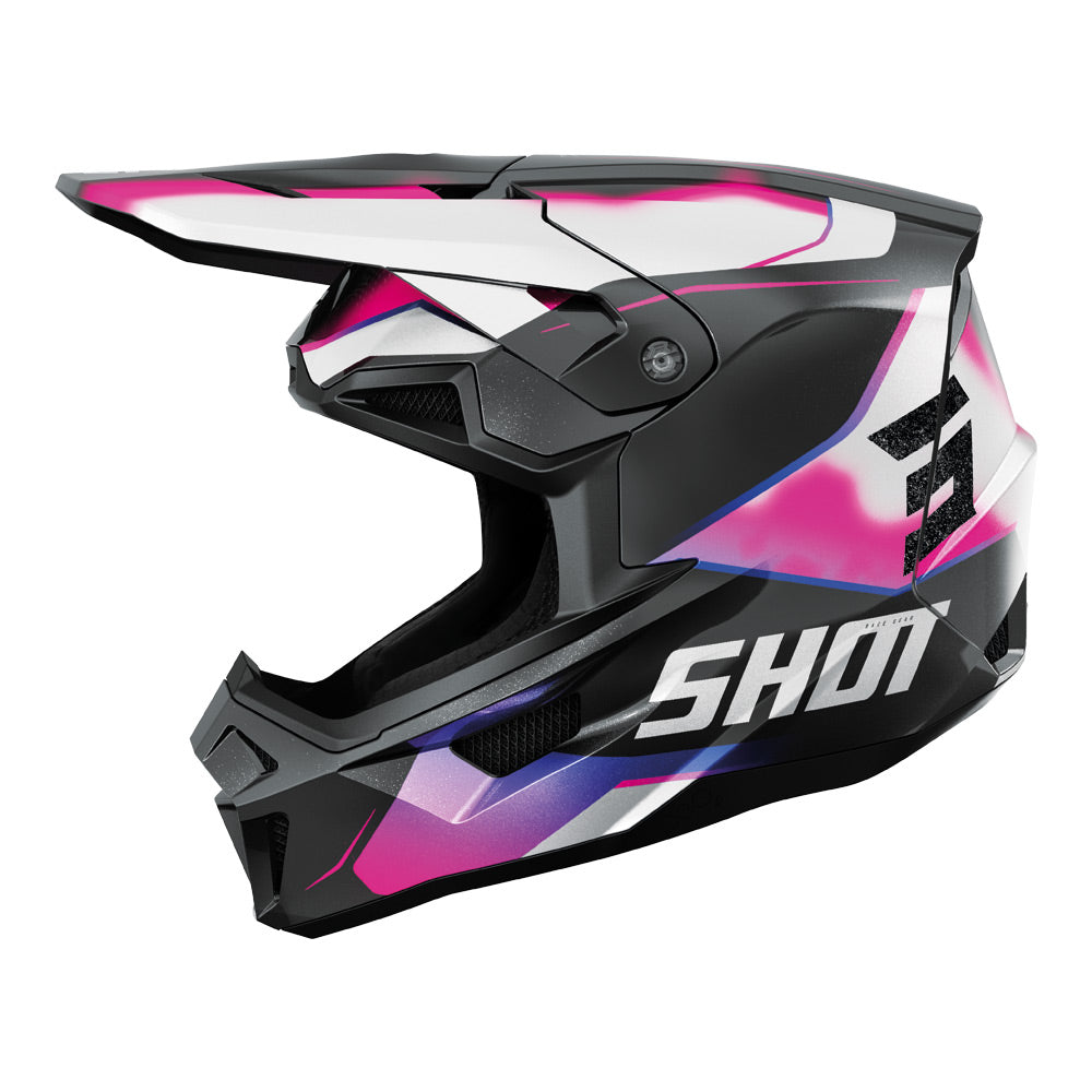 Shot Lite Astral Helmet Blue/Pink Pearly Medium - 66-5700-06