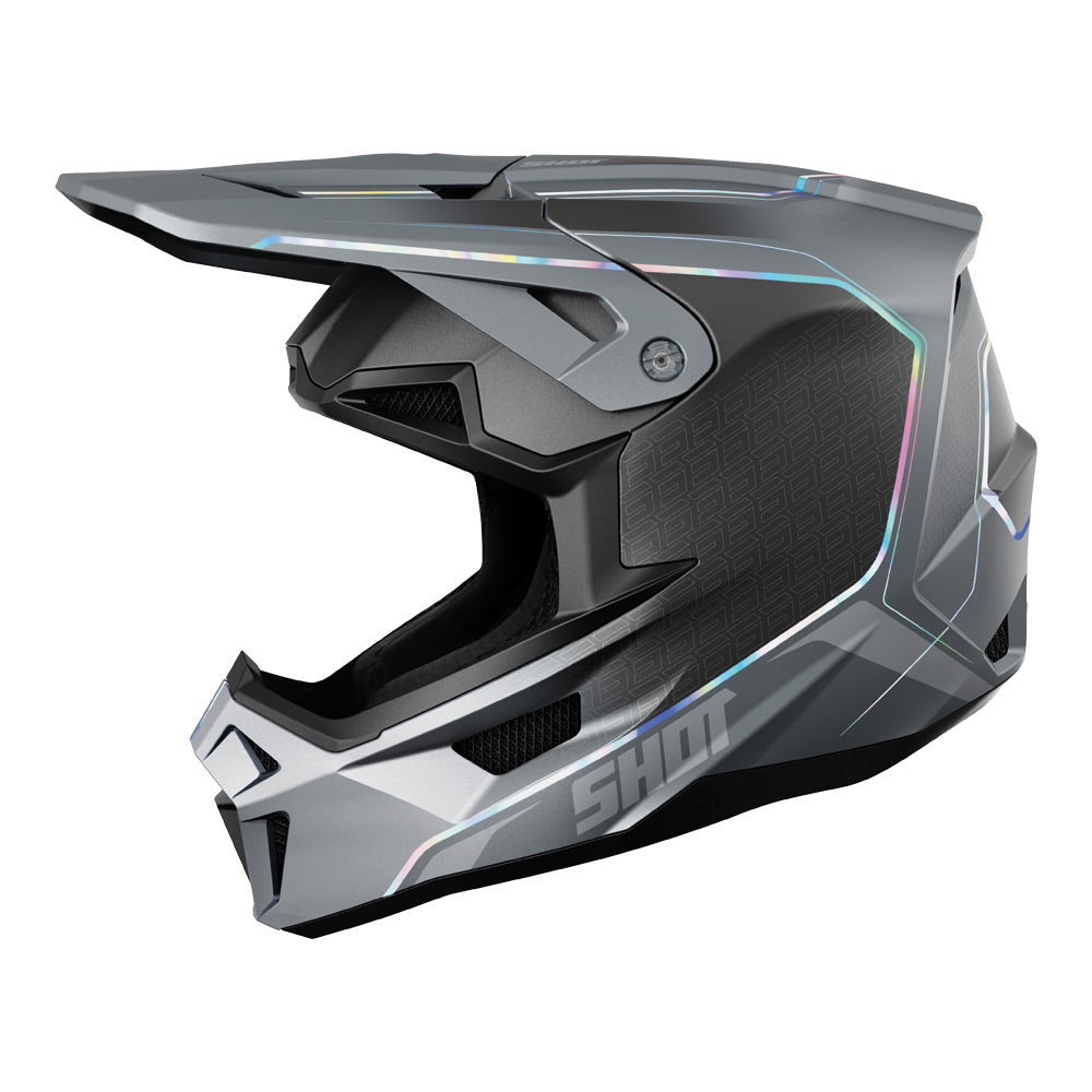 Shot Lite Challenger Helmet Holographic Matt XS - 66-5701-04