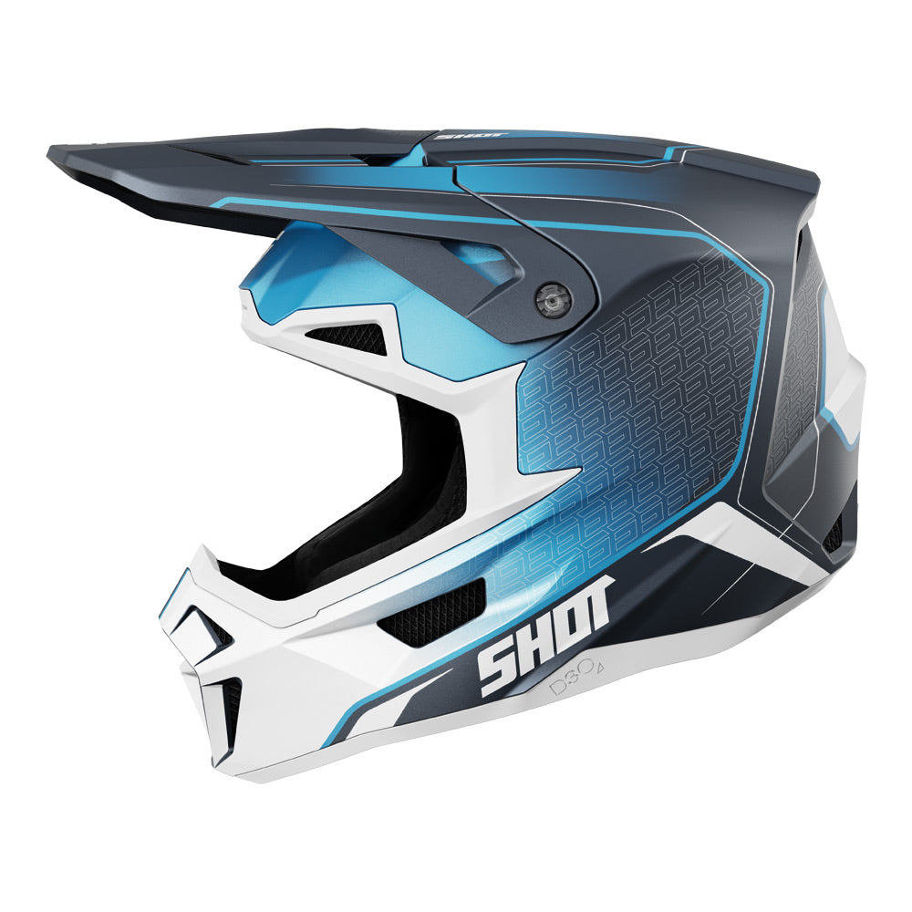 Shot Lite Challenger Helmet Blue Matt Large - 66-5702-07