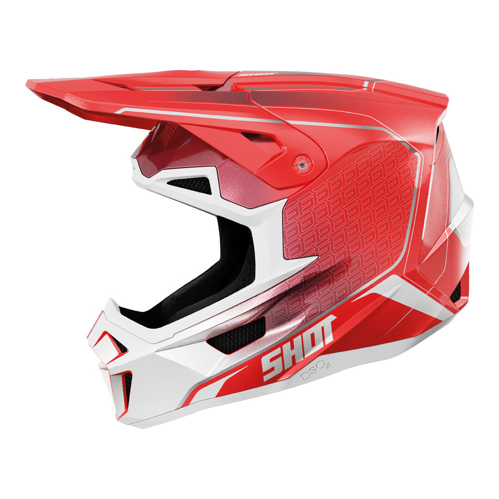 Shot Lite Challenger Helmet Red Pearly Small - 66-5703-05