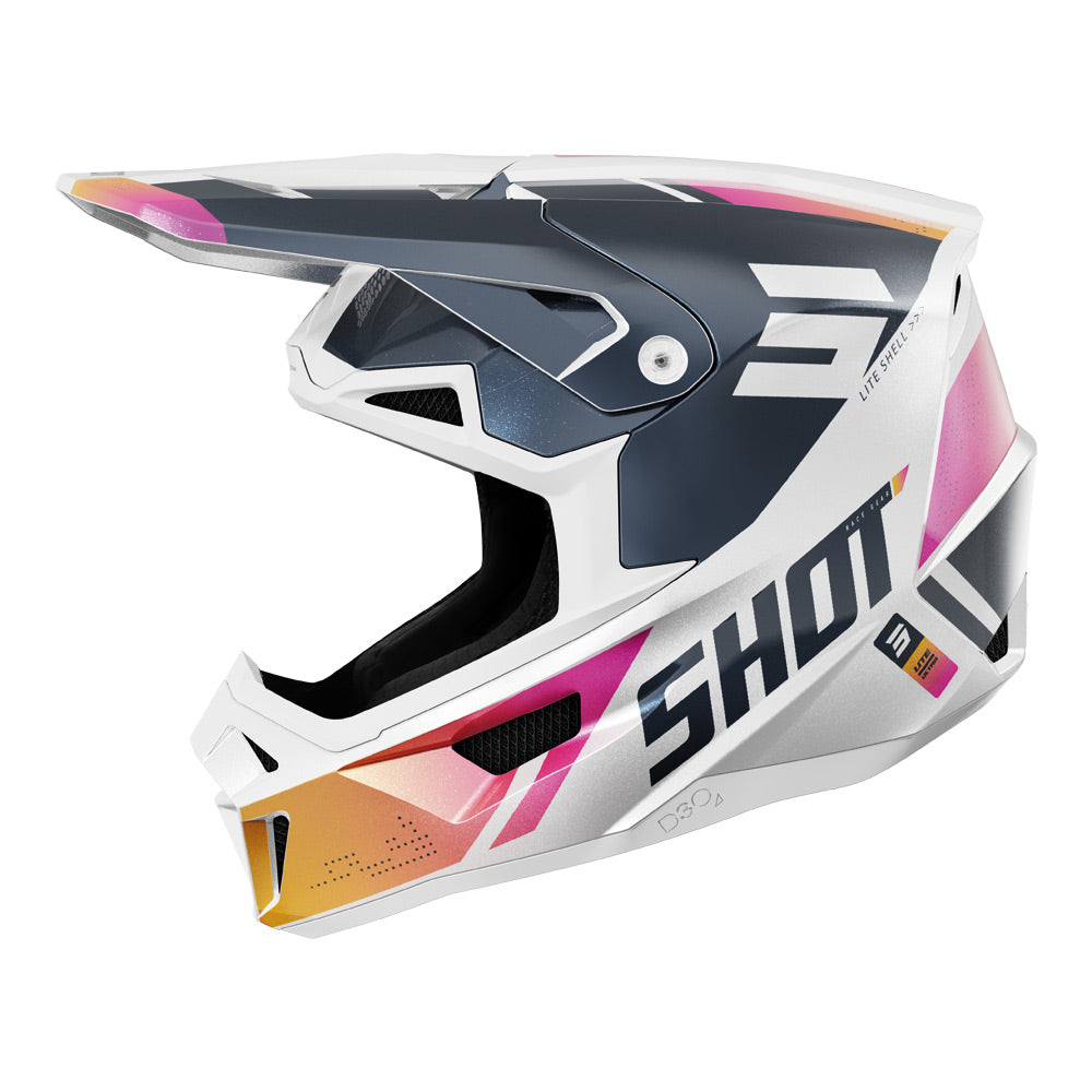 Shot Lite Ultra Helmet Orange/Pink Pearly Medium - 66-5705-06