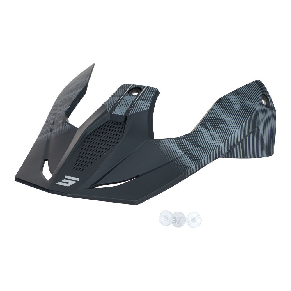 Shot Race Helmet Peak Camo Tactic Black/Grey Matt - 66-5753-06