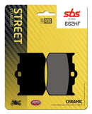 SBS FRICTION - Ceramic Front / Rear Brake Pads - 662HF-