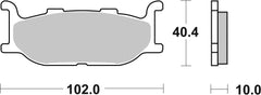 SBS FRICTION - Ceramic Front Brake Pads (SBS 170) - 663HF-