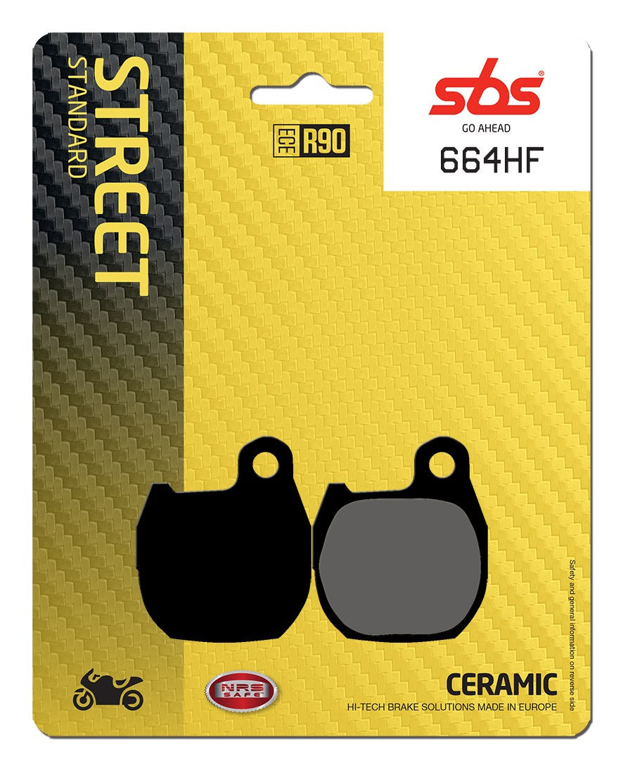 SBS FRICTION - Ceramic Front Brake Pads - 664HF-