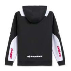 SESSIONS V3 HOODIE BLACK/WHITE/RED (1232)