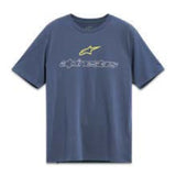 LINEAR TRACE CSF SS TEE SLATE BLUE (0734)