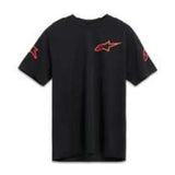 SHOULDERED PERFORMANCE SS TEE BLACK (0010)