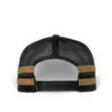 BACKLINE TRUCKER HAT BRICK/BLACK/MUSTARD (3614)